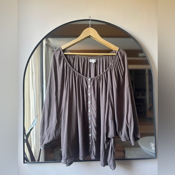 MIA MELON | button up blouse | size large - Picture 1 of 5